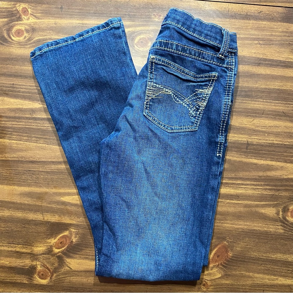Wrangler Blue Boot Cut Jeans Classic Style